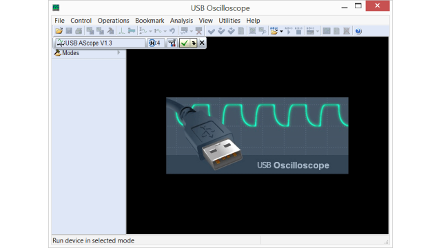 Setting the USB Autoscope IV to 4-channel mode.
